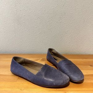 Ecco women’s leather slip on size 41 women’s 10 blue
